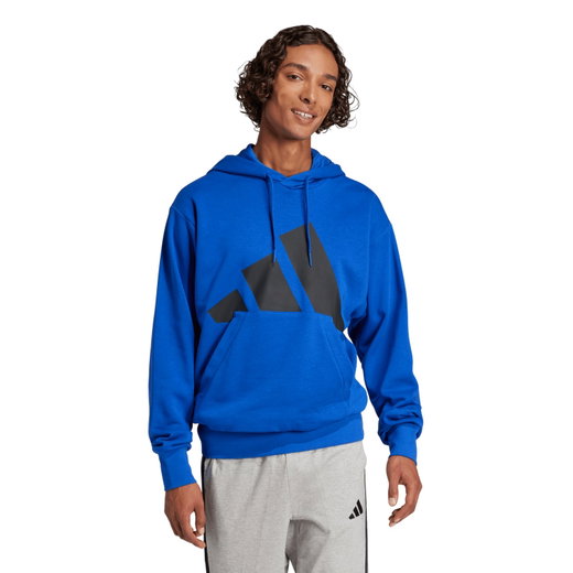 adidas Kapuzenpullover Essentials Big Logo French Terry Hoodie royalblau Herren